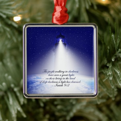 Isaiah 92 Christmas Ornament