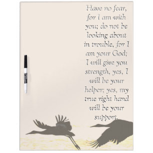 Isaiah Bible Scripture Sandhill Crane Birds Board