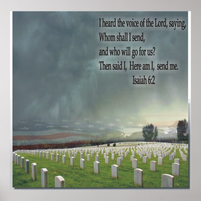 Isaiah Poster (Front)