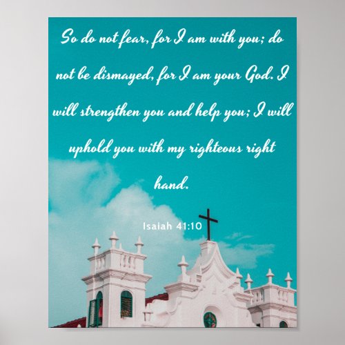Isaiah Poster _ Bible Quotes Inspirational