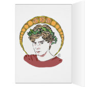 Isak art nouveau cards (Inside (Left))