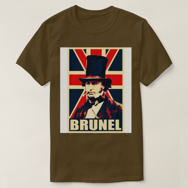 Isambard Kingdom Brunel 1 T-Shirt (Design Front)