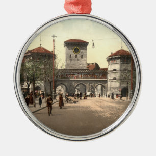 Isartor, Munich, Bavaria, Germany Metal Ornament