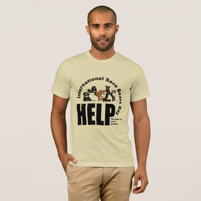 ISBD HELP T-Shirt (Front Full)