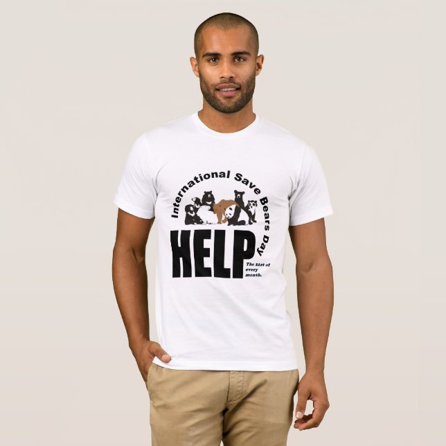 ISBD HELP T-Shirt (Front Full)