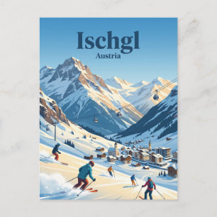 Ischgl Austria Postcard
