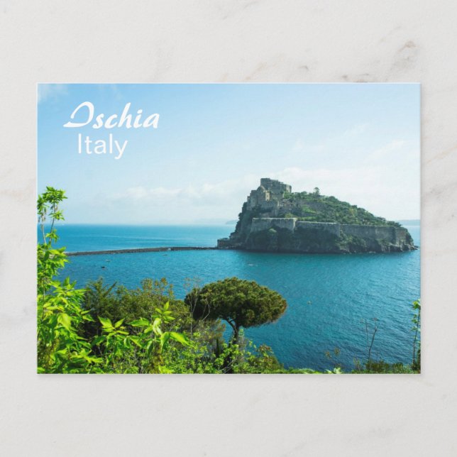 Ischia, Castello Aragonese - Postcard (Front)