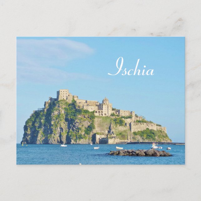 Ischia, Castello Aragonese - Postcard (Front)