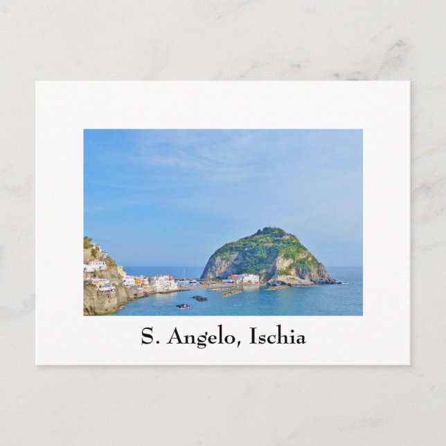 Ischia Italy Sant Angelo Postcard (Front)