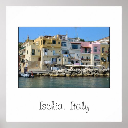 Ischia Italy square Poster