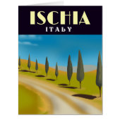 Ischia Italy travel poster (Front)
