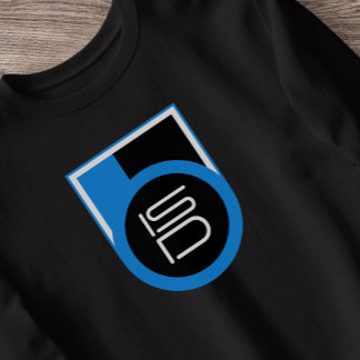 ISD Black Blue White Streetwear Urban  Sweatshirt