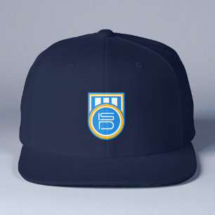 ISD Classic Adult Flat Visor Snapback Cap 