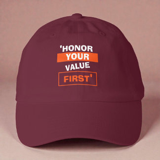 ISD Classic Honor Your Value First Activewear Hat