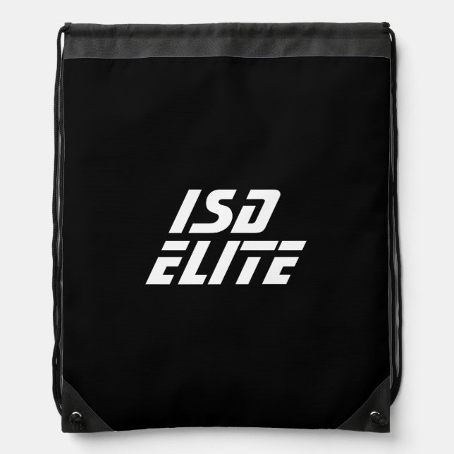 ISD Elite  Drawstring Bag (Front)