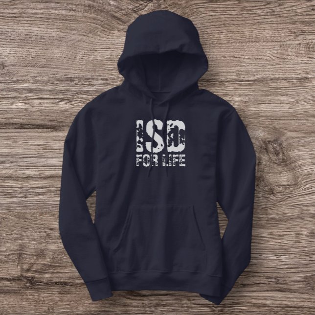 ISD Men's For Life Basic Hooded Sweatshirt  (Creator Uploaded)