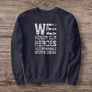 ISD Men's We Honor Our Heroes Crewneck Sweatshirt