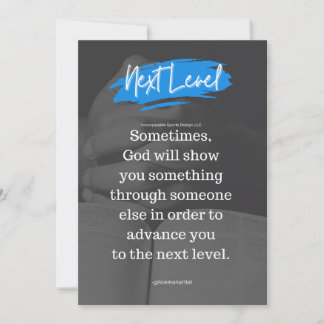 ISD Quote Next Level Invitation