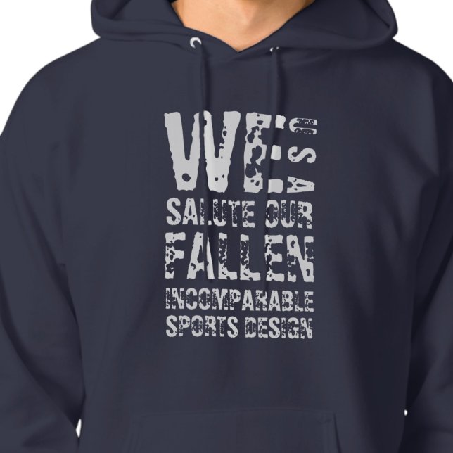 ISD We Salute Our Fallen Basic Pullover Sweatshirt (Creator Uploaded)