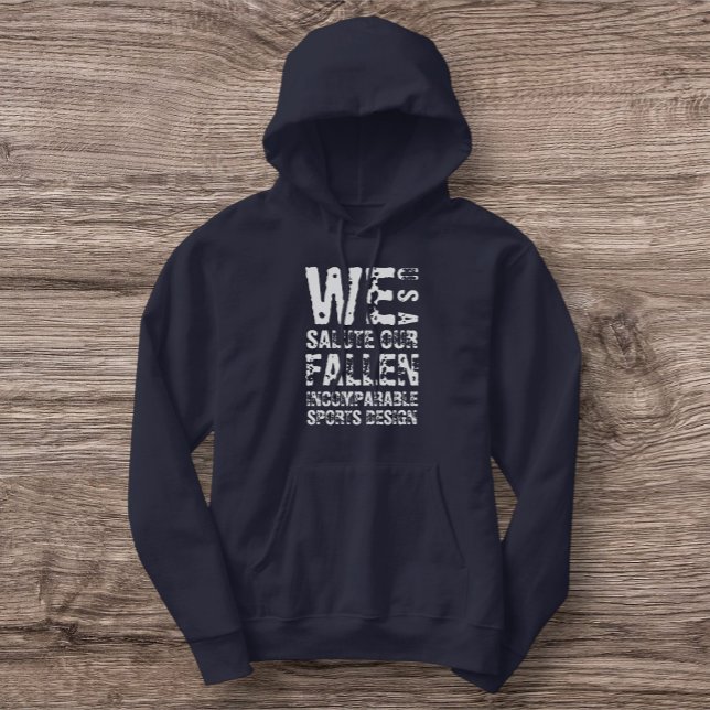 ISD We Salute Our Fallen Basic Pullover Sweatshirt (Creator Uploaded)