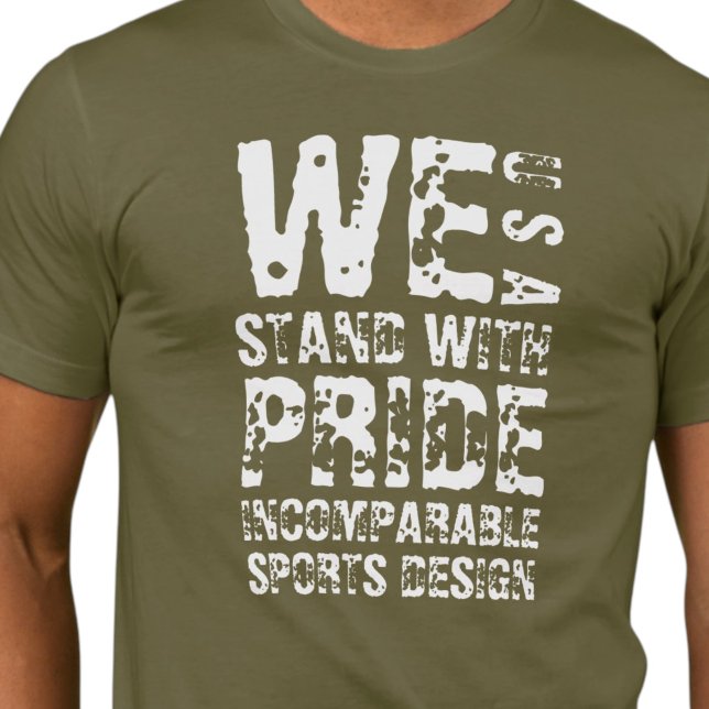 ISD We Stand With Pride Basic T-Shirt (Creator Uploaded)