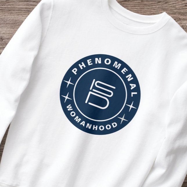 ISD Women's Phenomenal Womanhood Crewneck  Sweatshirt (Creator Uploaded)