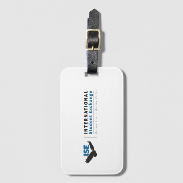 ISE Acrylic Luggage Tag (Front Vertical)