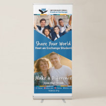 ISE Vertical Retractable Banner