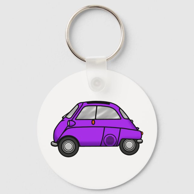 isetta purple keychain (Front)