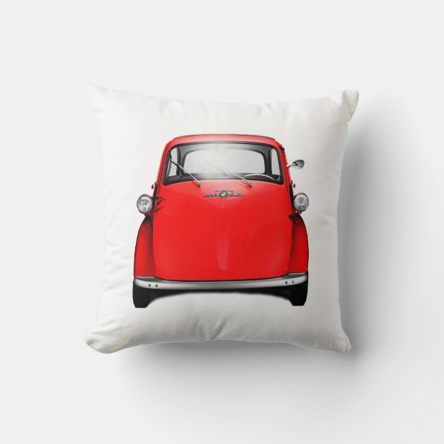 Isetta Throw Pillow (Front)