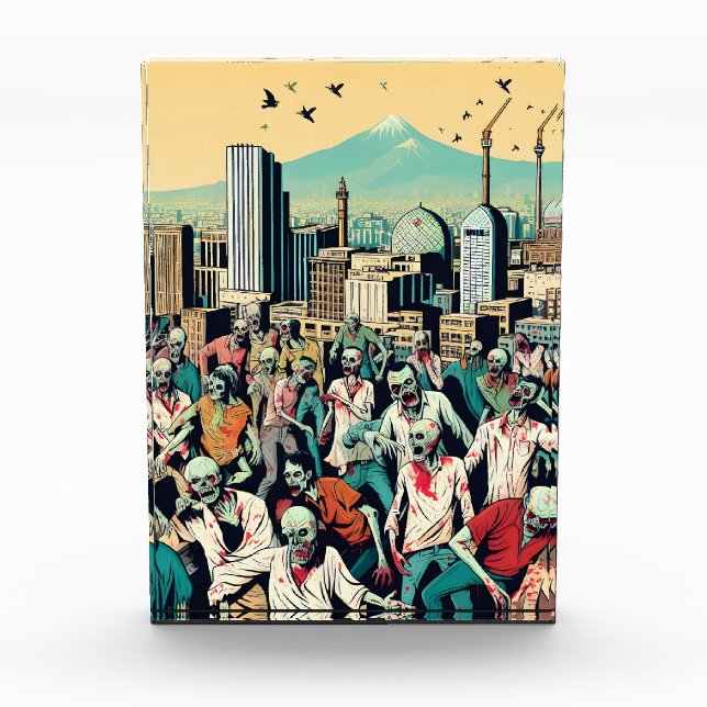 Isfahan with zombies - Persian (iran) design Photo Block (Front)