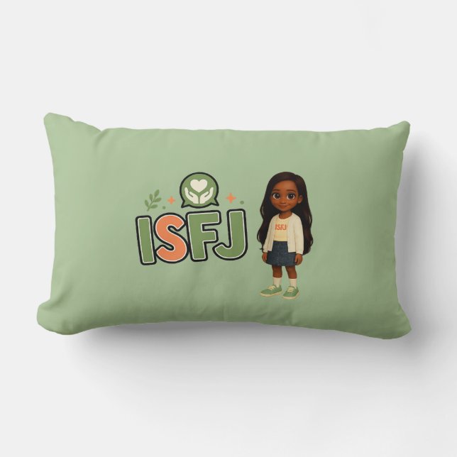 ISFJ — The Guardian of Harmony Lumbar Pillow (Front)