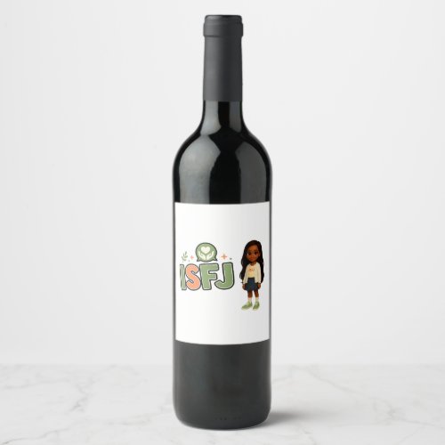 ISFJ — The Guardian of Harmony Wine Label