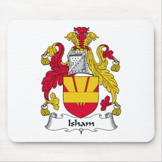 Isham Family Crest Mouse Pad