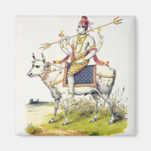 Ishana or Shiva, engraved by C. de Motte (1785-183 Magnet