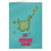 Ishigaki Okinawa, Japan map (Front)