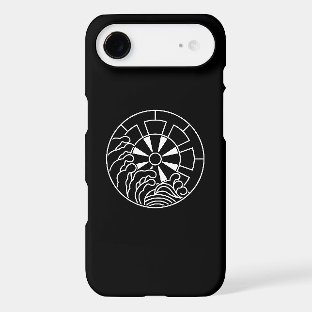 Ishimochi: Chinanuki Nami ni Genji Kuruma Case-Mate iPhone Case (Back)