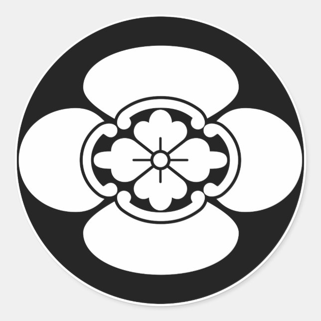 Ishimochinuki Mokuri Classic Round Sticker (Front)