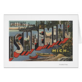 Ishpeming, Michigan - Large Letter Scenes (Front Horizontal)