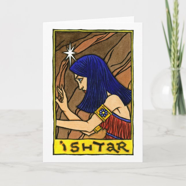 Ishtar Greeting Card (Front)