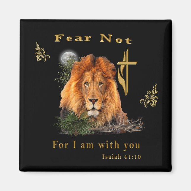 Isiah 41:10 magnet (Front)