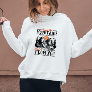 Isiah 54:10 Christian Scripture Quote Hoodie