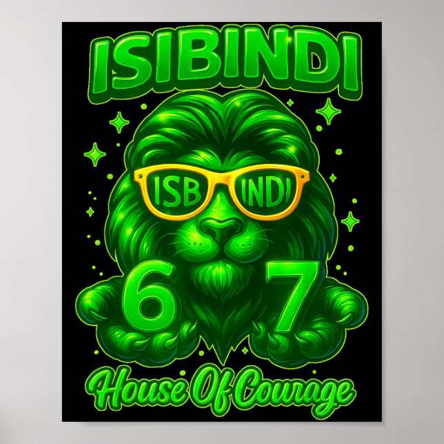 Isibindi House Of Courage School System 6 7 Funny  Poster (Front)