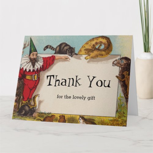 Isidore and his Animals Big Greeting Card