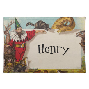 Isidore the Elf & his Animals Placemats