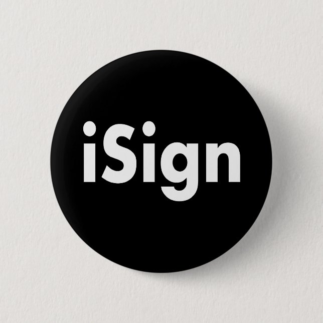 iSign Button (Front)