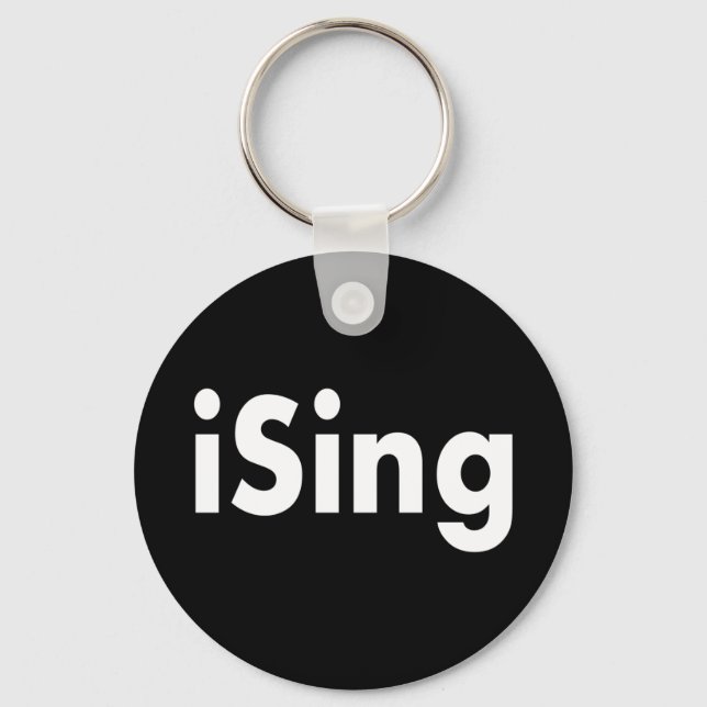 iSing Keychain (Front)