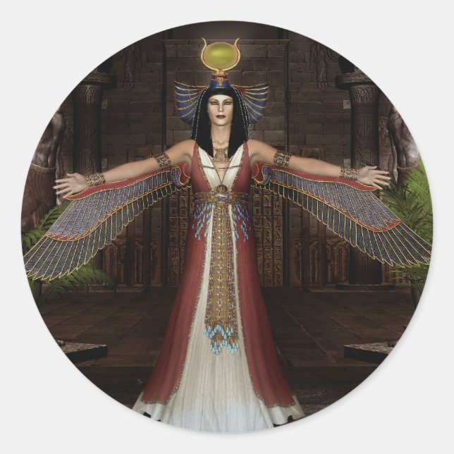 Isis Classic Round Sticker (Front)