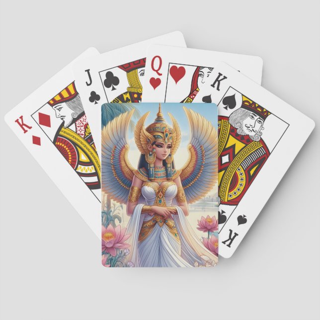 Isis: Goddess of the Nile Poker Cards (Back)