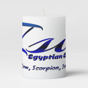 Isis Pillar Candle